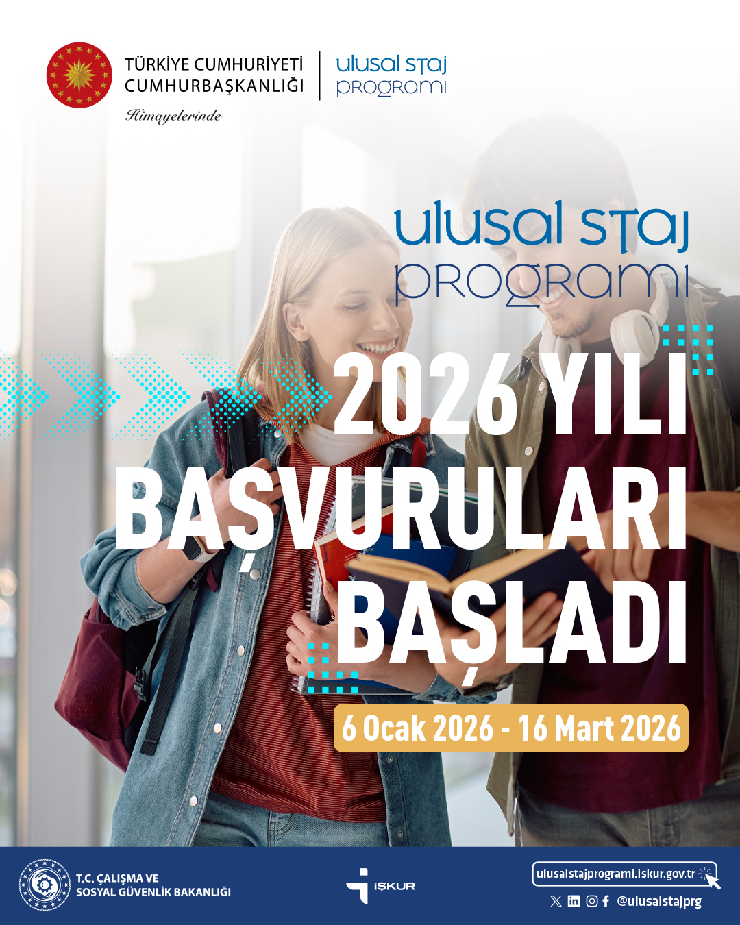 Ulusal Staj Programı 2026 Başvuruları Başladı
